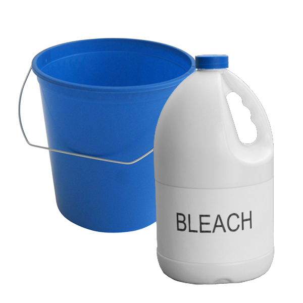 Bleach and Water