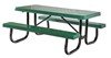 Picture of 6 Ft. Heavy Duty Fiberglass Picnic Table with Welded Galvanized Steel Frame