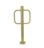 2 Space T-Post Plastisol Bike Rack - Almond