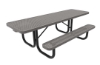 RHINO ADA 8 ft. Thermoplastic Polyolefin Coated Picnic Table
