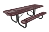 RHINO ADA 8 ft. Thermoplastic Polyolefin Coated Picnic Table