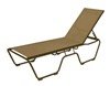 St. Maarten Chaise Lounge - Commercial Aluminum Frame with Sling Fabric_4