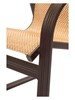 Cabo Chaise Lounge - Commercial Aluminum Frame With Sling Fabric - Ribbed Arm