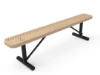 RHINO 6 Ft. Thermoplastic Polyolefin Coated Portable Bench Without Back