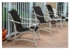 Tradewind Dining Chair - Commercial Aluminum Frame With Sling Fabric_3