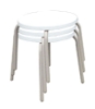 18" Round Fiberglass Side Table