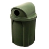 42 Gallon Plastic Receptacle with 2 Way Recycled Lid & Liner