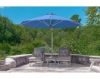 11 ft. Octagonal Aluminum Cantilever Umbrella with Marine Grade Fabric