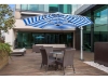 11 ft. Octagonal Aluminum Cantilever Umbrella with Marine Grade Fabric