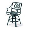 Telescope Cadiz Cast Aluminum Swivel Counter Chair