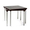 35" Square Maestrale Plastic Resin Dining Table