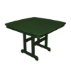43" Square Nautical Recycled Plastic Dining Table From Polywood