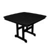 43" Square Nautical Recycled Plastic Dining Table From Polywood