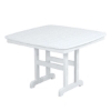 43" Square Nautical Recycled Plastic Dining Table From Polywood