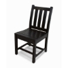  Traditional Garden Recycled Plastic Armless Dining Chair From Polywood