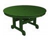 36" Round Recycled Plastic Conversation Dining Table From Polywood