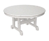 36" Round Recycled Plastic Conversation Dining Table From Polywood