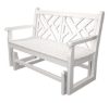 Chippendale Recycled Plastic Porch Glider Bench from Polywood