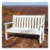 Traditional Garden Recycled Plastic Bench From Polywood