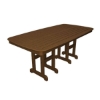 72" x 37" Rectangular Nautical Recycled Plastic Dining Table from Polywood