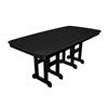 72" x 37" Rectangular Nautical Recycled Plastic Dining Table from Polywood