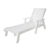 Captain Recycled Plastic Chaise Lounge From Polywood