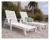 Captain Recycled Plastic Chaise Lounge From Polywood