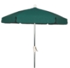 7 1/2 Ft. Diameter Garden Umbrella with Aluminum Pole and Crank Lift, Six Rib Fiberglass