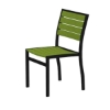 Euro Recycled Plastic Armless Dining Chair From Polywood