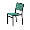Euro Recycled Plastic Armless Dining Chair From Polywood
