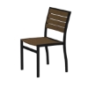 Euro Recycled Plastic Armless Dining Chair From Polywood