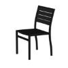 Euro Recycled Plastic Armless Dining Chair From Polywood