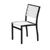 Euro Recycled Plastic Armless Dining Chair From Polywood