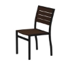 Euro Recycled Plastic Armless Dining Chair From Polywood