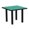 36" Square Euro Recycled Plastic Dining Table from Polywood