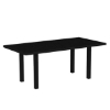 72" X 36" Rectangle Euro Recycled Plastic Dining Table From Polywood