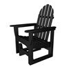 Adirondack Recycled Plastic Porch Glider Chair From Polywood