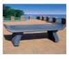 6 Ft. Commercial Capri Style Concrete Backless Bench