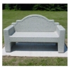 Custom Logo Commercial Westlake Concrete Bench