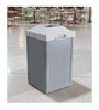 22 Gallon Commercial Plastic Square Tuffy Trash Receptacle With Pitch-In Lid