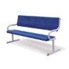 6 Ft. Commercial Thermoplastic Bench With Galvanized Steel Frame