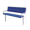 6 Ft. Commercial Thermoplastic Bench With Galvanized Steel Frame