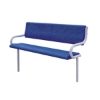 6 Ft. Commercial Thermoplastic Bench With Galvanized Steel Frame