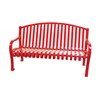 Northgate Ribbed Style Thermoplastic Steel Bench