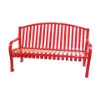 Northgate Ribbed Style Thermoplastic Steel Bench