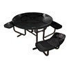 46" Round ADA Expanded Style Thermoplastic Picnic Table