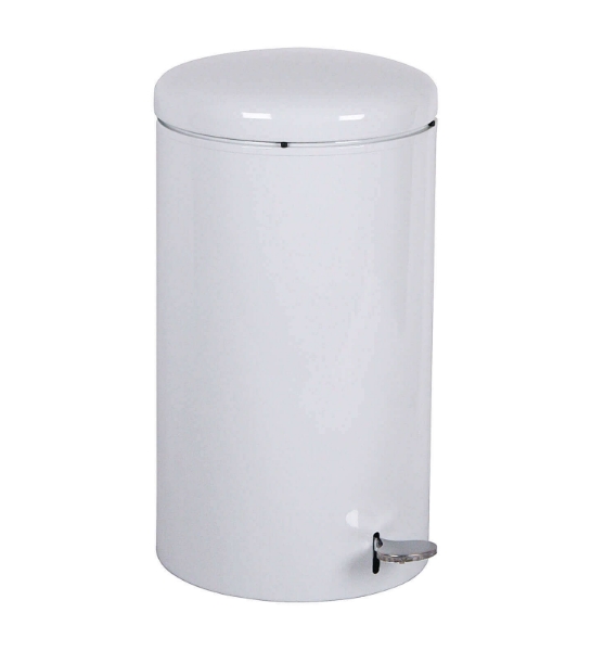 OSHA Compliant 7 Gallon Steel Step-ON Open Top Trash Can