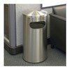 15 Gallon Precision Commercial Stainless Steel Trash Receptacle