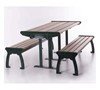 8 Ft. Park Ave Recycled Plastic Picnic Table With Aluminum Frame - 545 Lbs. 