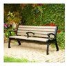 Park Ave Recycled Plastic Bench With Cast Aluminum Frame